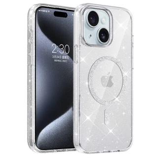 Чохол з блискітками та MagFit на Apple iPhone 15 (6.1") фото 1 з 2