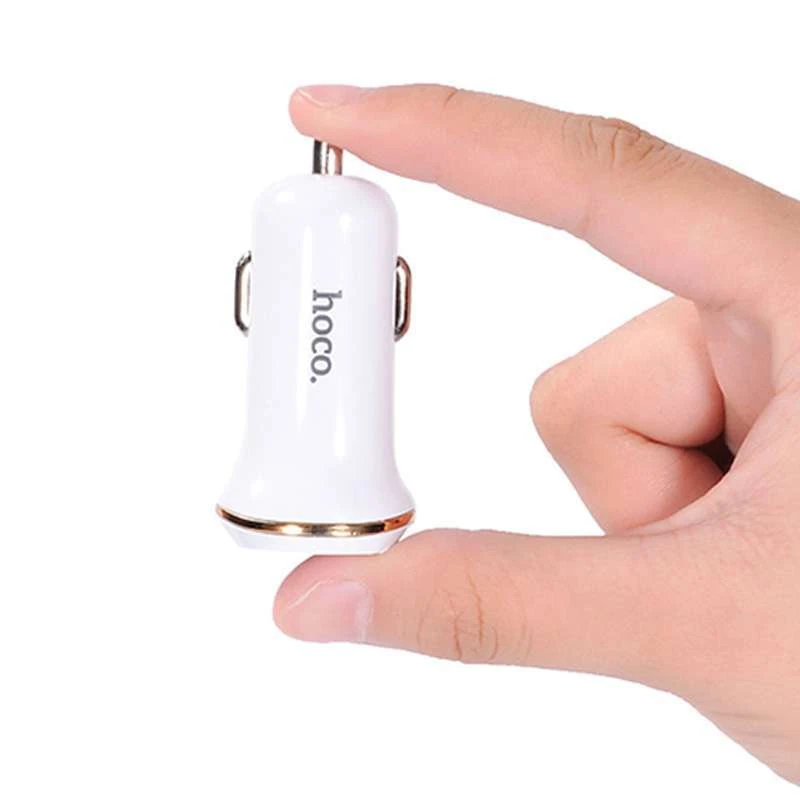 АЗУ Hoco Z1 (2USB 2.1A) – Белый. Фото 3 из 6