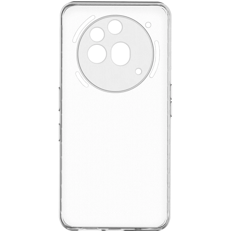 Ультратонкий силиконовый чехол 1,5 мм с защитой камеры для Nothing Phone (3a) Pro – Бесцветный (прозрачный). Фото 1 из 1