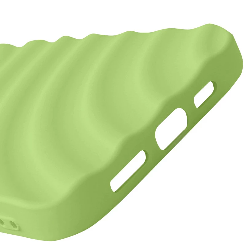 Чохол TPU MonoWave для Apple iPhone 15 Pro (6.1") – Light Green. Фото 4 з 7