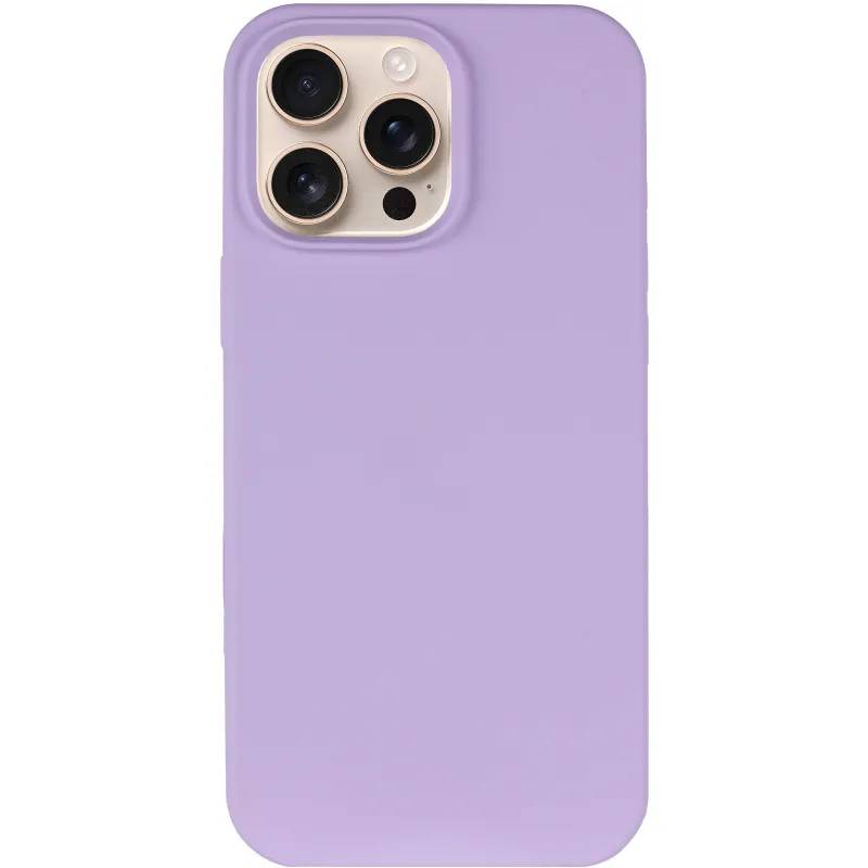 Чехол Silk Full Protective (AA) NO LOGO для Apple iPhone 16 Pro – Сиреневый / Lilac. Фото 15 из 18