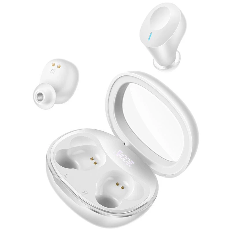 Бездротові TWS навушники Hoco EQ3 Smart – White. Фото 2 з 5