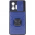 Протиударний чохол Flash зі шторкою для камери та кільцем на Xiaomi 11T / 11T Pro – Blue. Фото 4 з 7