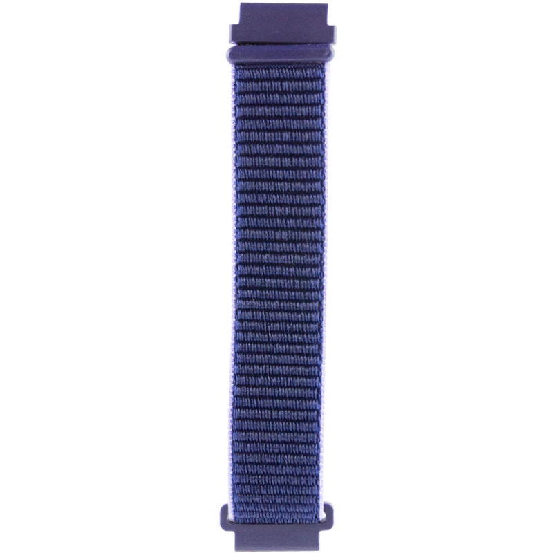 Ремінець Nylon для Smart Watch 20mm – Темно-синій / Бузковий. Фото 3 з 4
