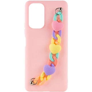 Чохол Heart з ланцюгом на Xiaomi Redmi Note 10 Pro фото 1 Чохол Heart з ланцюгом на Xiaomi Redmi Note 10 Pro фото 1 з 3