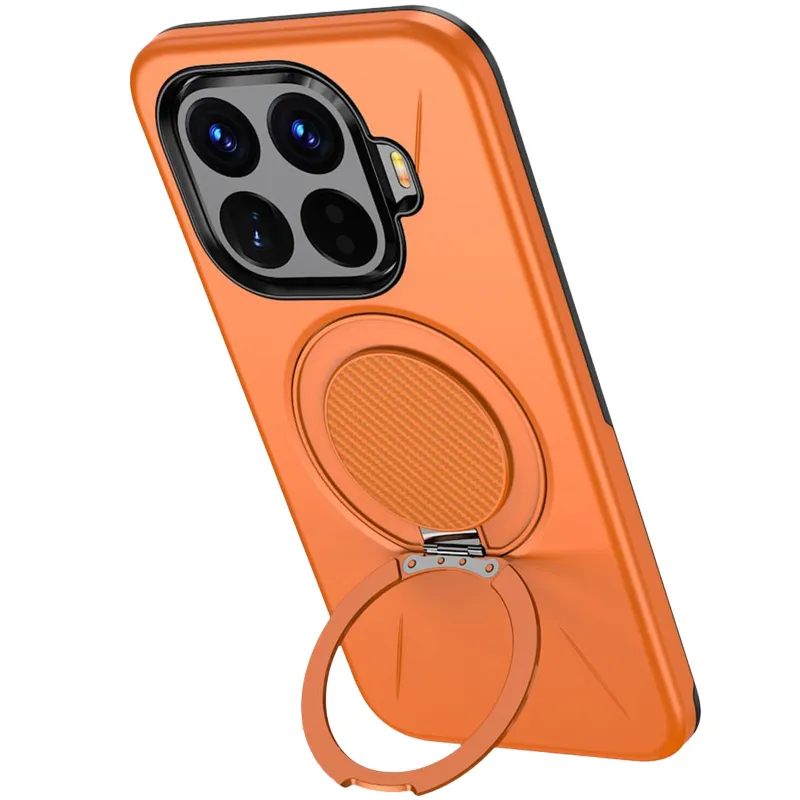 TPU+PC чохол Kalebol Magnetic Case для Xiaomi 15T Pro – Orange. Фото 3 з 3