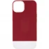 Двоколірний чохол Bichromatic на Apple iPhone 11 (6.1") – Wine / White. Фото 1 з 5