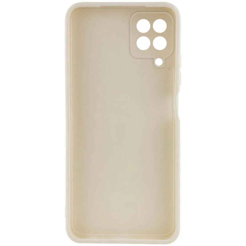 Кольоровий силіконовий чохол із захистом камери на Samsung Galaxy M33 5G – Сірий / Smoky Gray. Фото 3 з 3