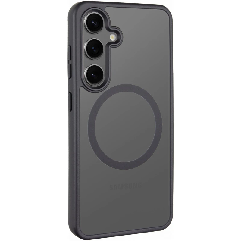 Чохол Ummi Colorful with MagSafe для Samsung Galaxy S26 – Чорний / Black. Фото 1 з 7