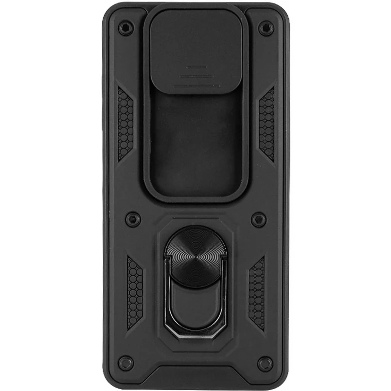 Удароміцний чохол Ummi Camshield Serge Ring (in box) для Xiaomi Poco X3 NFC / Poco X3 Pro – Чорний / Black. Фото 2 з 2