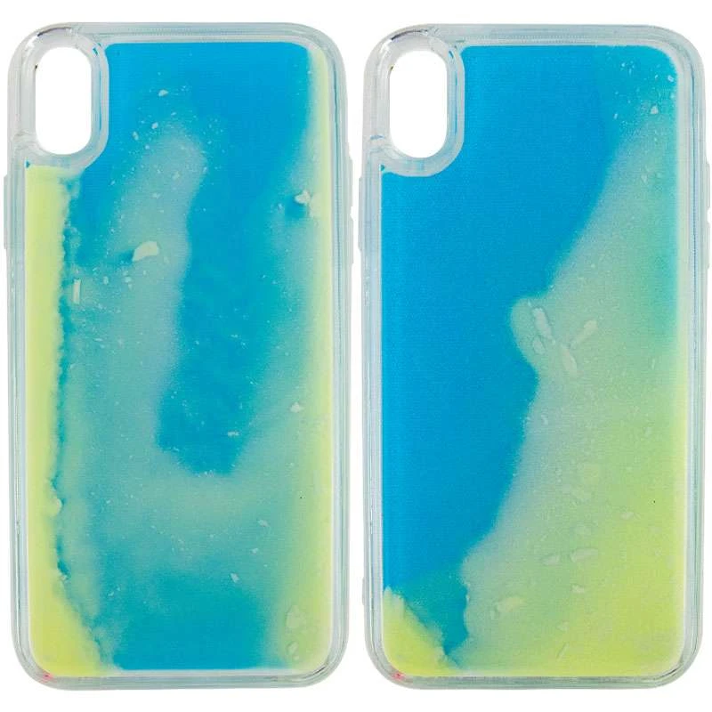 

Неоновый чехол Neon Sand для Apple iPhone XS Max (6.5") (Голубой), Блакитний