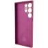 Чохол Silicone Case Lakshmi Premium із закритою камерою для Samsung Galaxy S25 Ultra – Бордовий / Plum. Фото 4 з 7