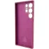 Чехол Silicone Case Lakshmi Premium з закритою камерою на Samsung Galaxy S26 Ultra – Бордовый / Plum. Фото 4 из 7