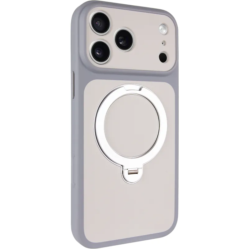 Чехол Ummi Full Camera with Magnetic Fit HQ Ring для Apple iPhone 18 Pro – Grey. Фото 1 из 7