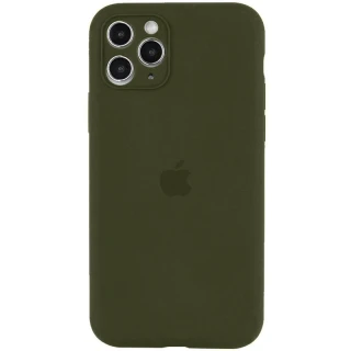 Чехол Silicone Case с защитой камеры для Apple iPhone 12 Pro Max (6.7") фото 1 из 6