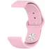 Силиконовый ремешок Sport для Xiaomi Amazfit/Samsung 22 mm – Розовый / Light pink. Фото 1 из 1