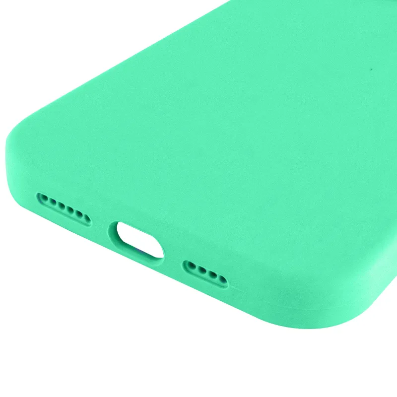 Чехол Silk Full Protective (AA) NO LOGO для Apple iPhone 16 Pro – Зеленый / Spearmint. Фото 9 из 9