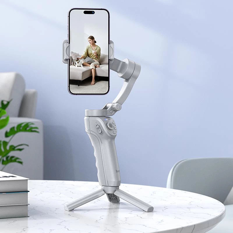 Стабилизатор Hoco K24 Support 3-axis smart gimbal – Gray. Фото 7 из 8