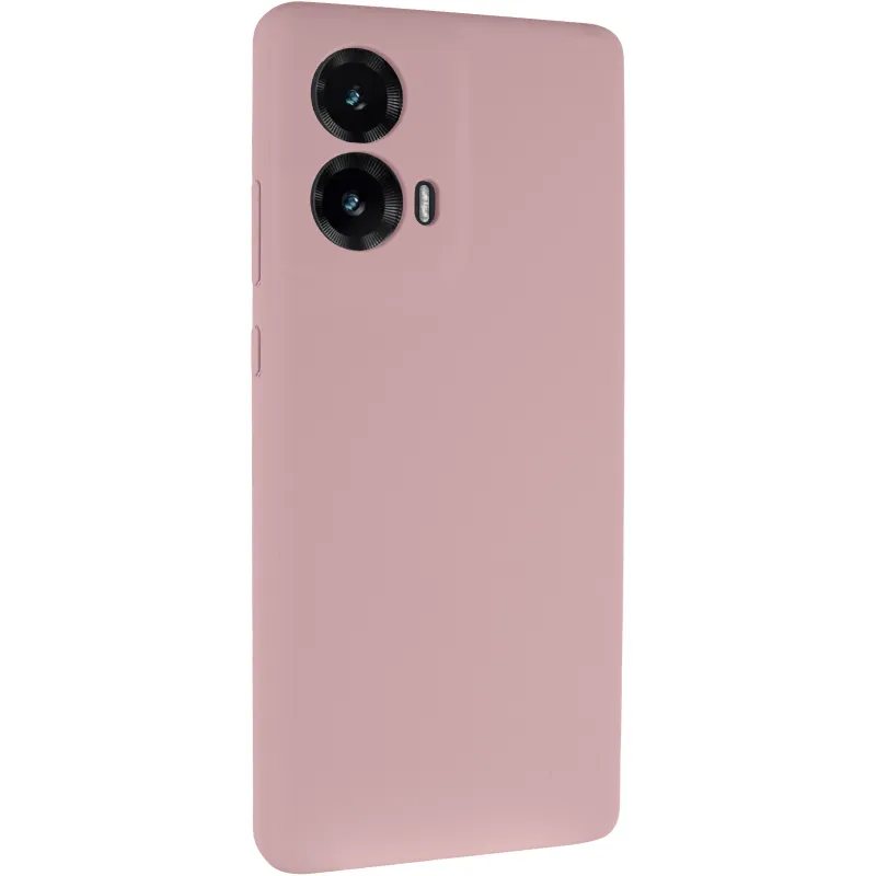 Чохол Silicone Case Lakshmi Premium із закритою камерою для Motorola Moto G85 – Рожевий / Pink Sand. Фото 2 з 8