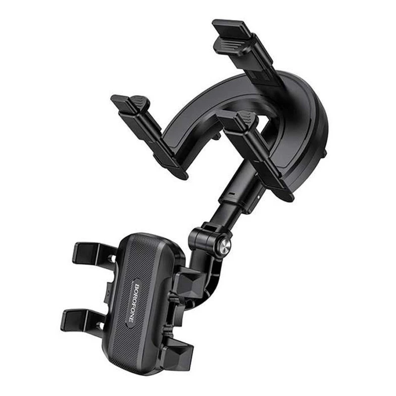Автотримач на дзеркало заднього виду Borofone BH87 Windriver – Black. Фото 2 з 10