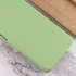 Кольоровий силіконовий чохол із захистом камери на Xiaomi Redmi Note 12 4G – Фісташковий. Фото 3 з 3