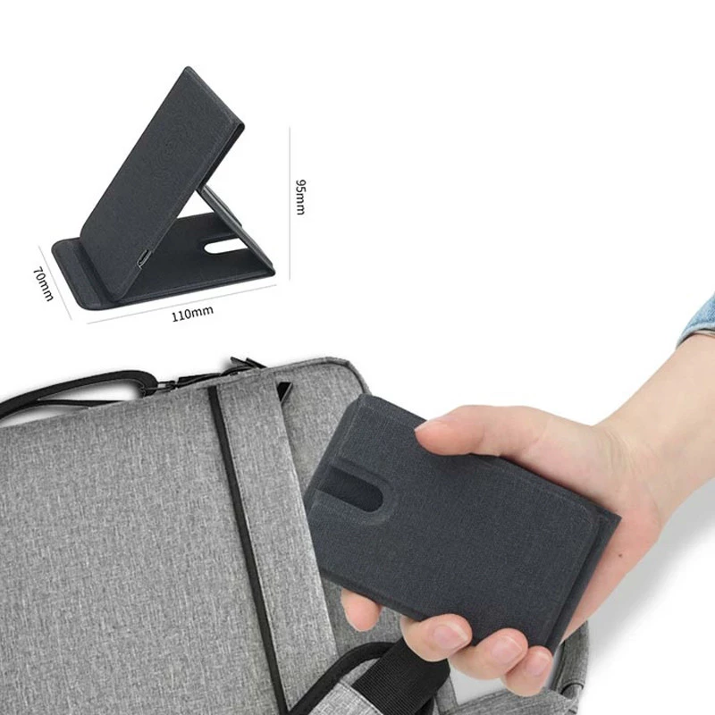 Підставка для телефону STAND JD-S69 з БЗП 15W – Black. Фото 5 з 5