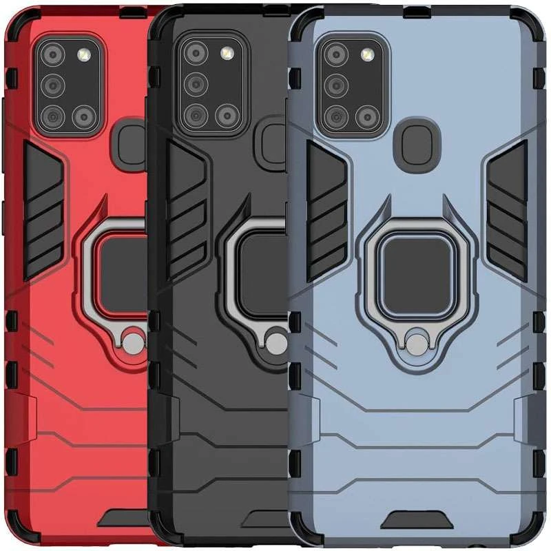 

Протиударний чохол Transformer з кільцем на Samsung Galaxy A21s