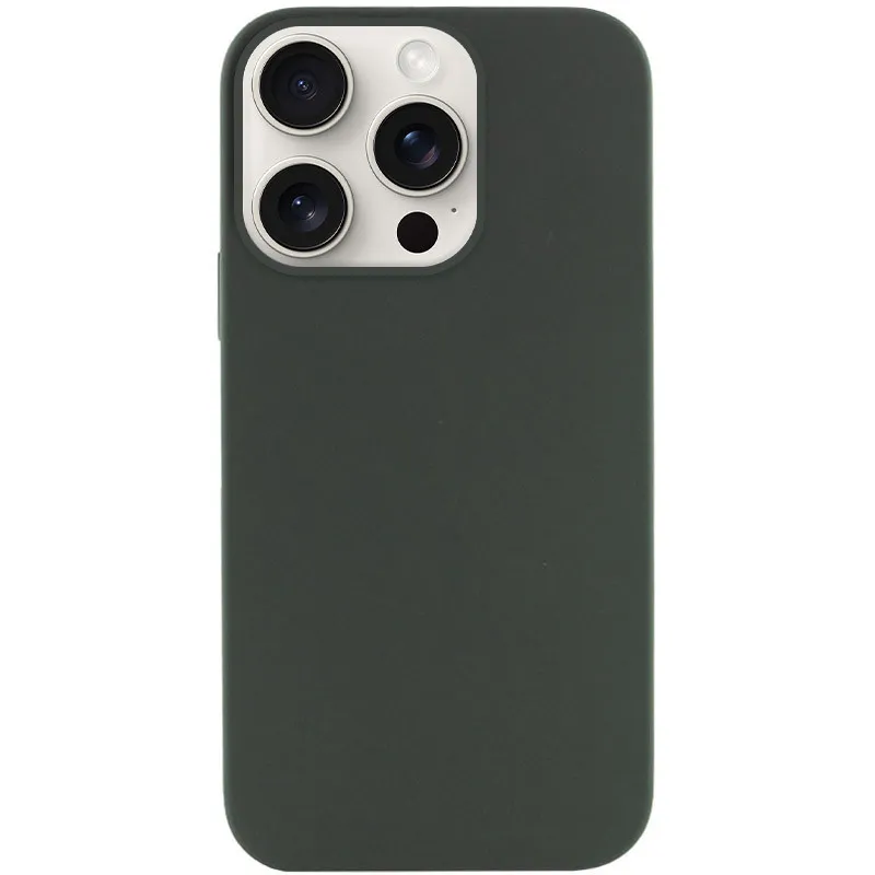 Чохол Silk (AA) NO LOGO with Magnetic Fit для Apple iPhone 18 Pro Max – Зелений / Cyprus Green. Фото 1 з 1