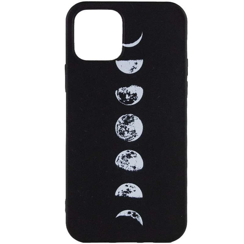 

TPU чохол Space black на Apple iPhone 11 (6.1") (Фази Місяця)