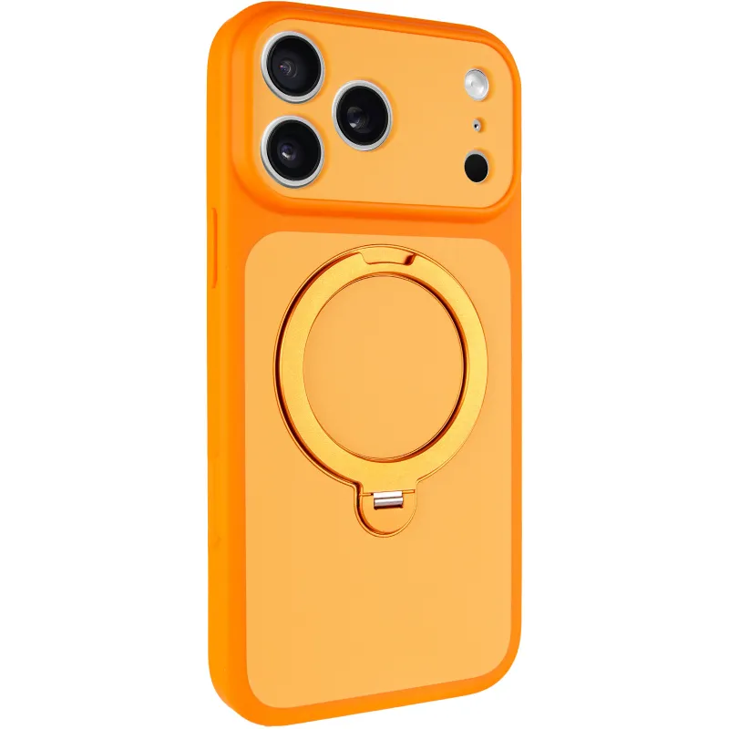 Чехол Ummi Full Camera with Magnetic Fit HQ Ring для Apple iPhone 18 Pro Max – Orange. Фото 1 из 7