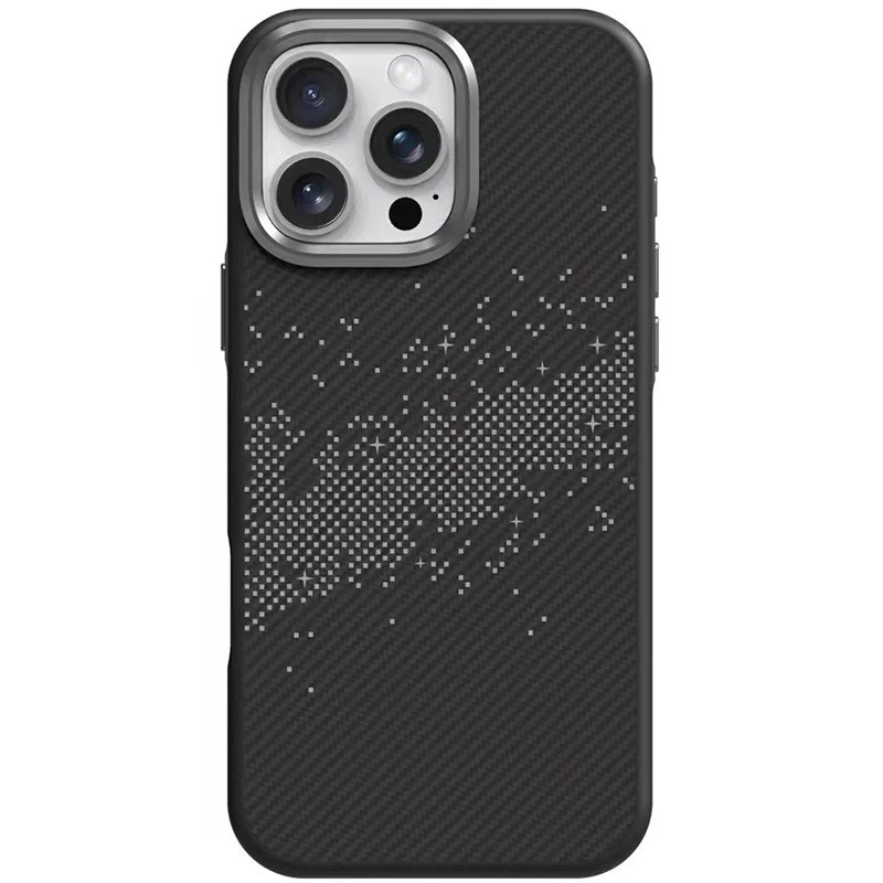 TPU Case Sparkle Matrix MagFit для Apple iPhone 16 Pro Max – Grey. Фото 1 из 5