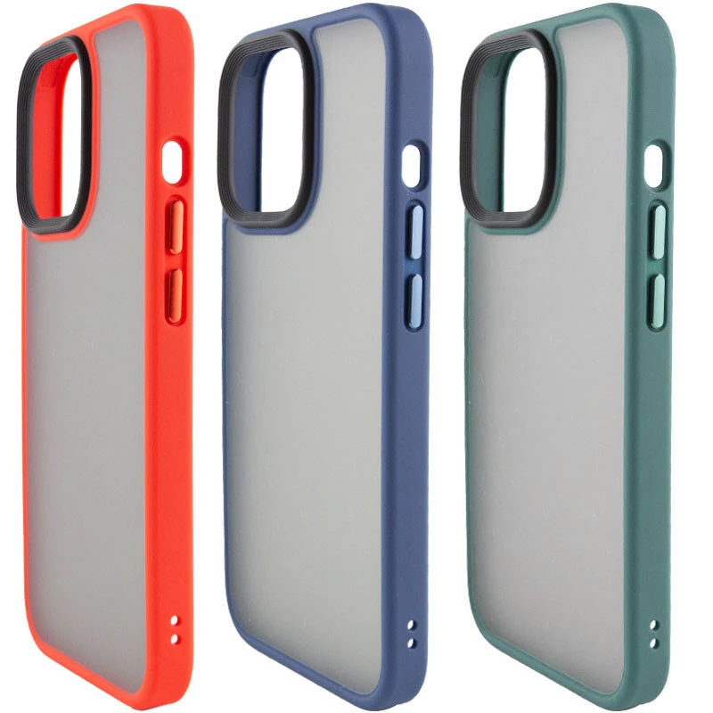 TPU+PC з металевими кнопками на Apple iPhone 13 Pro (6.1") фото 1 з 1