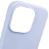 Чехол с закрытым низом Silicone Case для Apple iPhone 16 Pro Max – Голубой / Lilac Blue. Фото 6 из 13