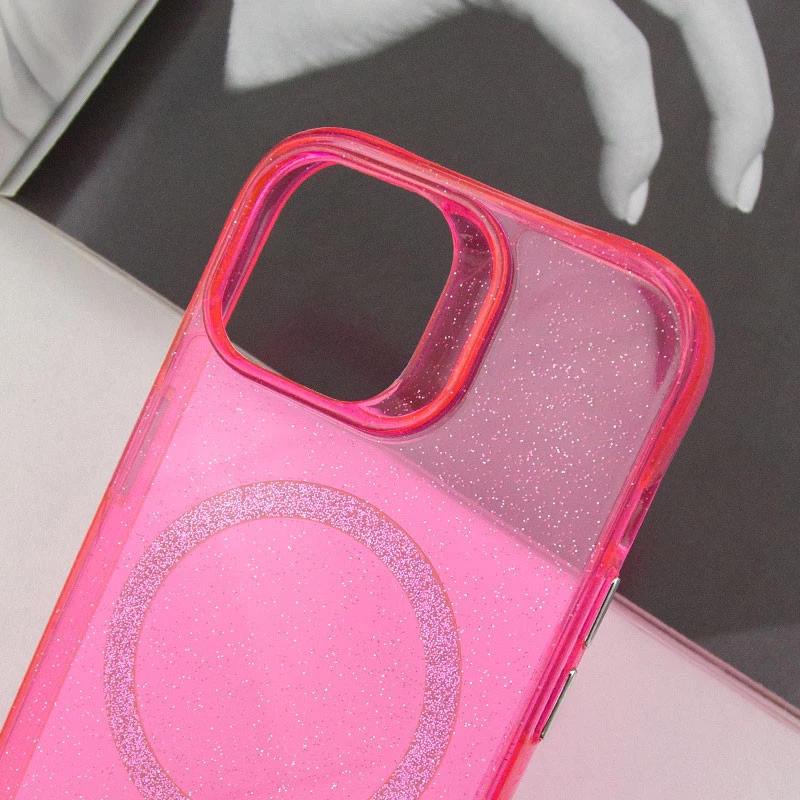 Зоряний чохол з MagSafe на Apple iPhone 15 (6.1") – Red. Фото 7 з 11