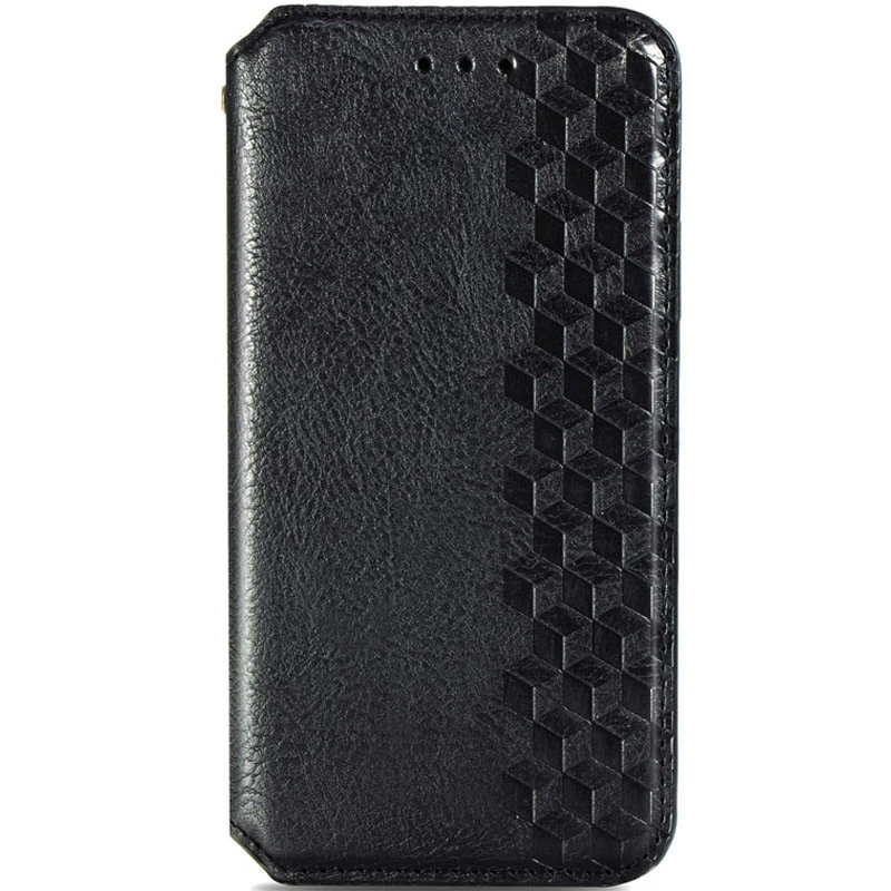 Чохол книжка GETMAN Cubic для Samsung Galaxy S21 FE – Чорний. Фото 1 з 6