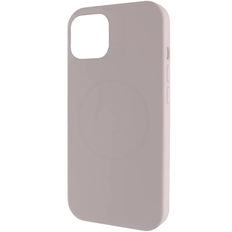 Чехол Silk Full Protective (AA) NO LOGO with Magnetic Fit для Apple iPhone 17 Pro Max (6.9") – Серый / Lavender. Фото 1 из 1