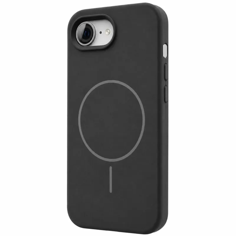 Чехол Silk Full Protective (AA) NO LOGO with Magnetic Fit для Apple iPhone 17e (6.1") – Черный / Black. Фото 2 из 5