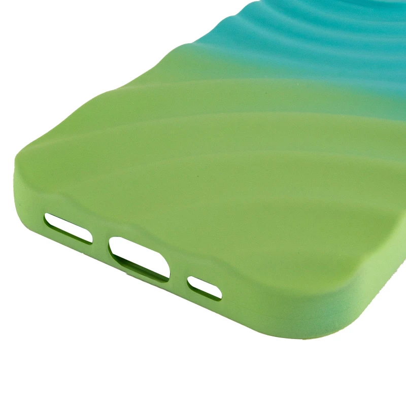 Чохол TPU ColorWave для Apple iPhone 12 (6.1") – Marine Green / Mint. Фото 6 з 6
