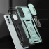Ударостійкий чохол Square Ring зi шторкою на камеру на Samsung Galaxy A56 5G – Зелений / Light Green. Фото 11 з 15