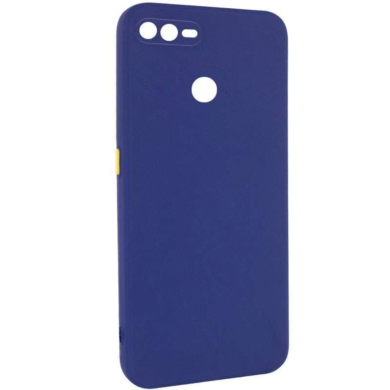 

Силіконовий чохол TPU Square з захистом камери на Oppo A5s / Oppo A12 (Синій)