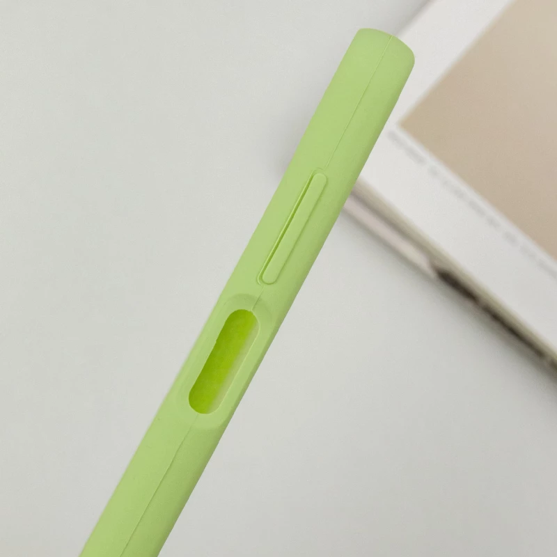 Чохол Silicone Case Lakshmi Plus з закритою камерою на Samsung Galaxy A25 5G – Зелений / Pistachio. Фото 10 з 12