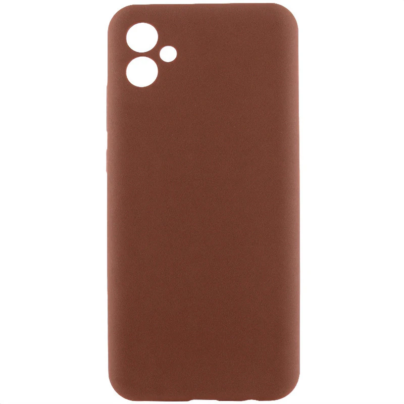 Чохол Silicone Cover Ummi Lakshmi Full Camera (AA) для Samsung Galaxy A06 – Коричневий / Brown. Фото 1 з 1