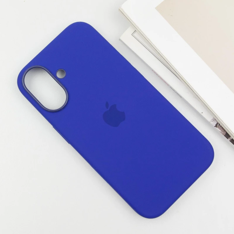 Силиконовый чехол ААА with Magsafe connection для Apple iPhone 16 Plus – Ultramarine. Фото 4 из 7