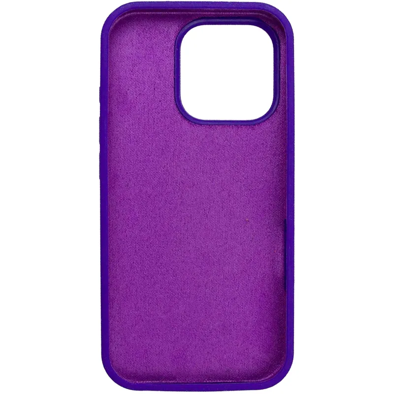 Чехол Silk Full Protective (AA) NO LOGO для Apple iPhone 16 Pro – Фиолетовый / Ultra Violet. Фото 7 из 9