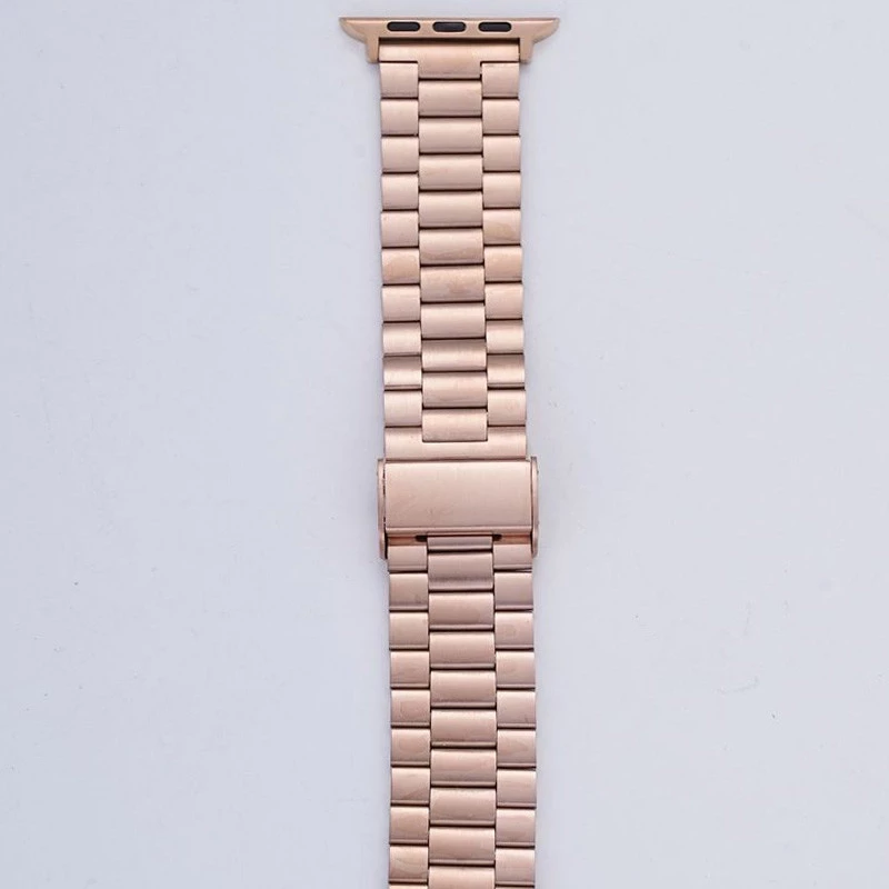 Ремешок Steel Elegance для Apple Watch 42(ser.1-3)/44/45/46/49mm – Rose Gold. Фото 6 из 11