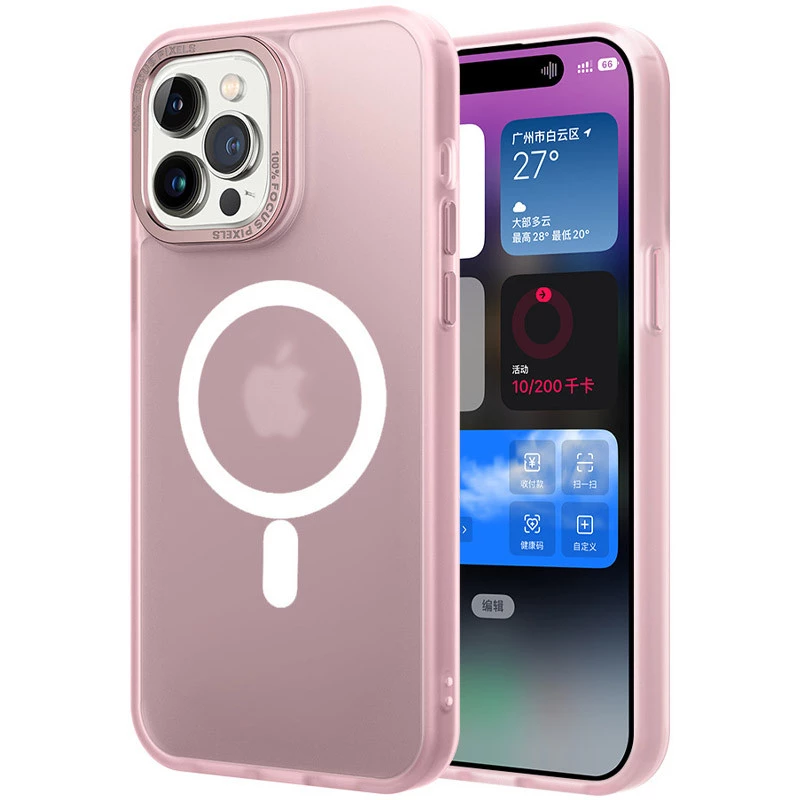 

Силіконовий чохол Lyon з MagSafe на Samsung Galaxy S23+ (Pink)