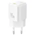 МЗП Baseus PicoGo GaN Fast Charger 45W (1USB-C) (P10176800) – Moon White. Фото 1 з 4