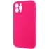 Чехол с защитой камеры Silicone Case для Apple iPhone 12 Pro Max (6.7") – Розовый / Barbie pink. Фото 3 из 6