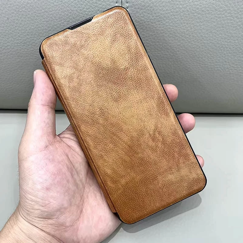 Чехол-книга Belora Classic для Xiaomi Redmi A3 – Brown. Фото 5 из 9