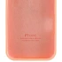 Чохол Silicone Case з закритим низом на Apple iPhone 16e (6.1") – Помаранчевий / Cantaloupe. Фото 6 з 6